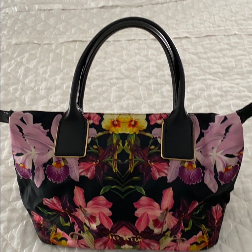 Ted Baker Botanical Print Handbag